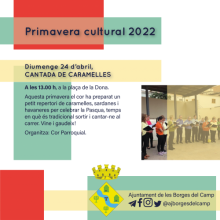 Primavera Cultural 2022 a les Borges del Camp